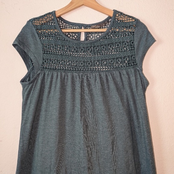 PRANA Crochet Lace Detail Casual Dress - Picture 4 of 11